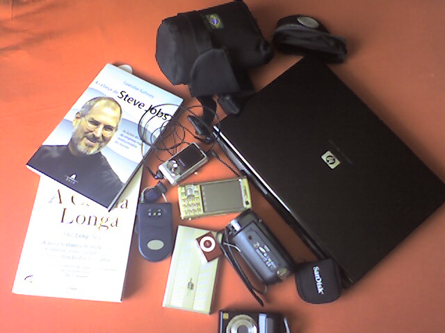 kit I de viagem para o cparty o kit tecnológico de viagem